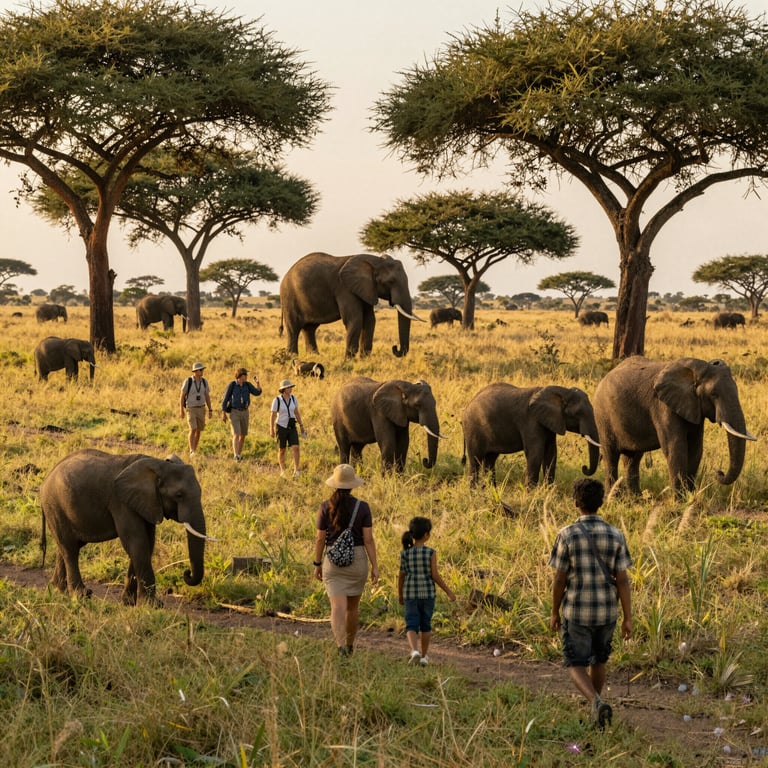 Eco-Tour Avventurosi: Esplora e Proteggi gli Elefanti nelle Riserve Naturali