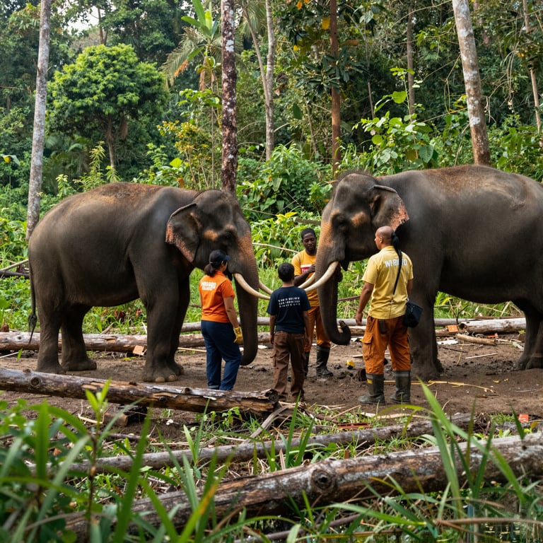 La Missione di Salvataggio e Cura per gli Elefanti Thai nel 2026