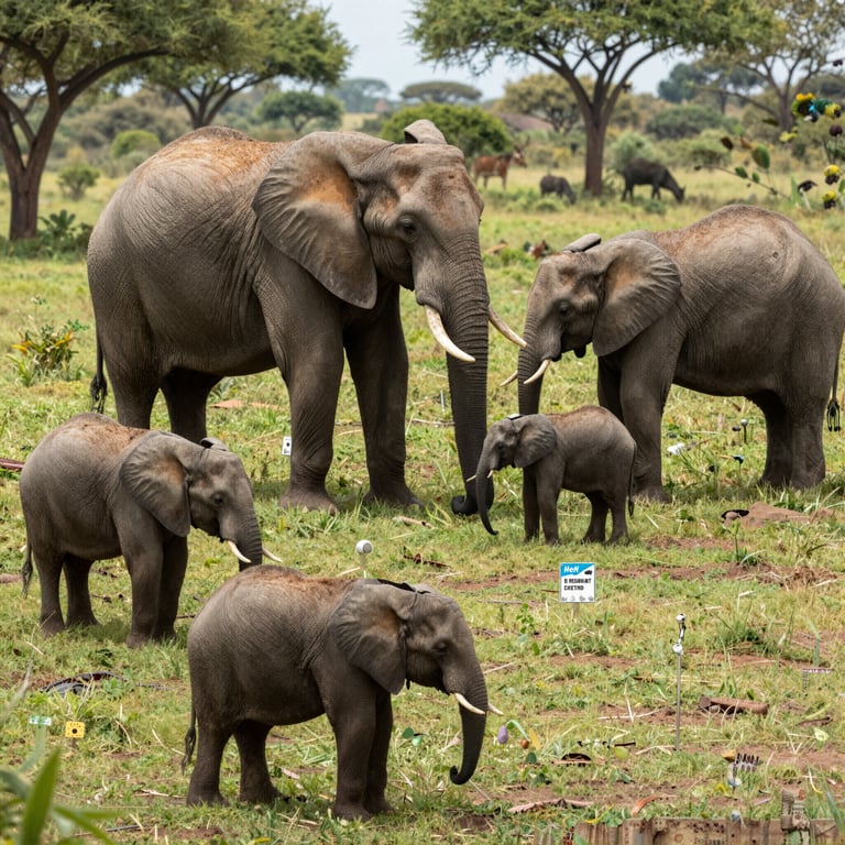 Iniziative di DSWF per la Salvaguardia degli Elefanti Africani e il Loro Habitat