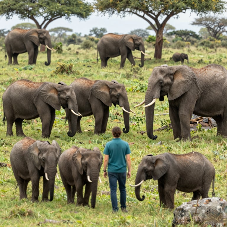 La Conservazione degli Elefanti: Iniziative Globali per Salvare la Fauna Africana