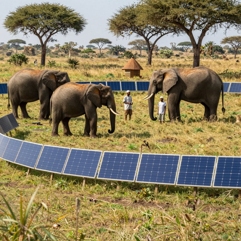 Soluzioni Innovative per Ridurre i Conflitti Uomo-Elefante e Favorire la Coesistenza Pacifica