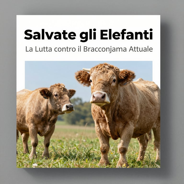 Salvate gli Elefanti: La Lotta contro il Bracconaggio Attuale