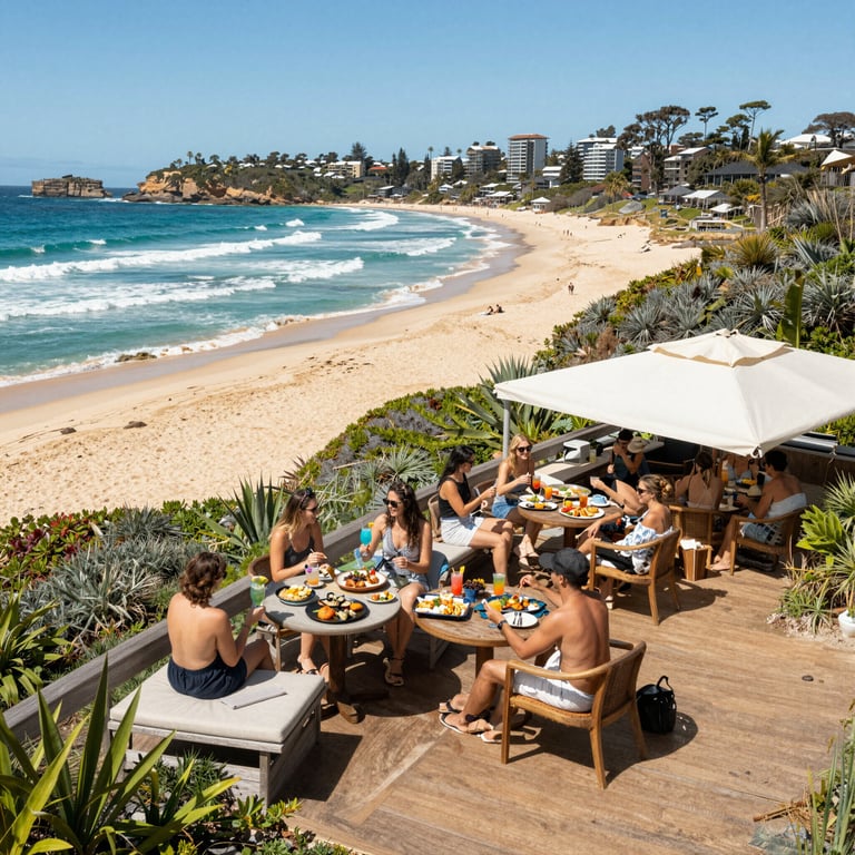 Best Australian Beach Clubs: 12 Rocks Excels in Coastal Cocktails and Fresh Seafood