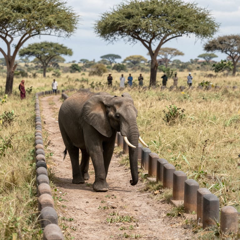 Idea innovativa per ridurre conflitti tra umani e elefanti in pericolo