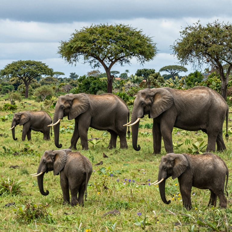 Ammira gli elefanti preservando il loro habitat naturale nel 2026