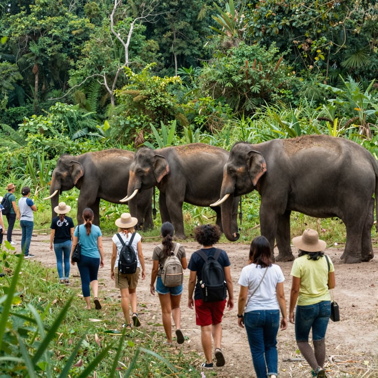 Il Turismo Sostenibile per la Protezione degli Elefanti Asiatici