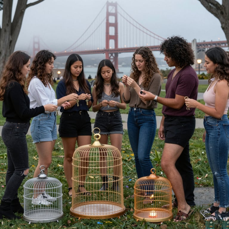 San Francisco Chastity Enthusiasts Share Expert BDSM Cock Cage Reviews and Keyholding News