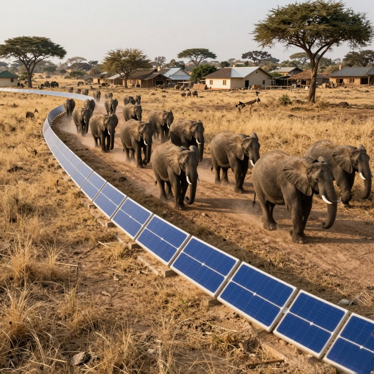 Soluzioni innovative per mitigare conflitti tra umani ed elefanti in sicurezza