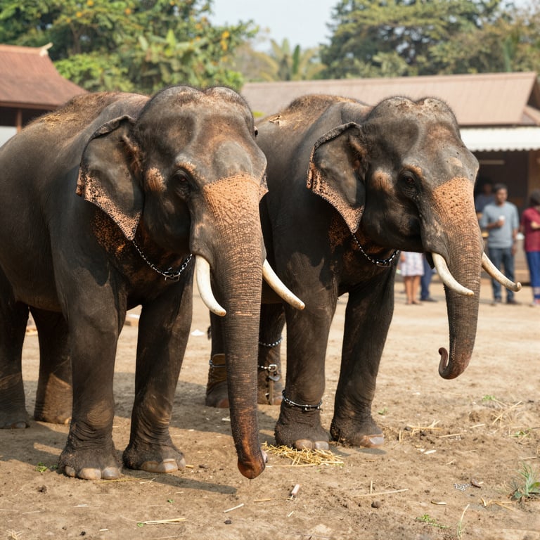 Due Elefanti su Tre Soffrono in Condizioni Precarie nel Turismo: Rapporto 2026