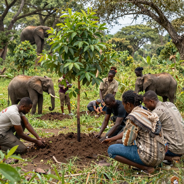 Iniziative Globali per Salvare la Popolazione Elefantina