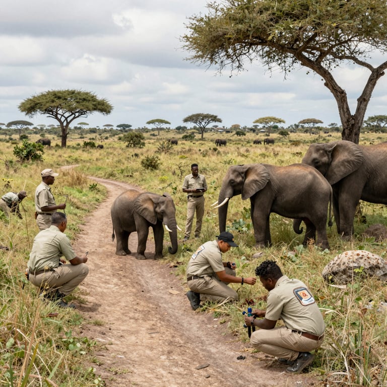 Iniziative Locali per Proteggere e Salvare la Popolazione di Elefanti