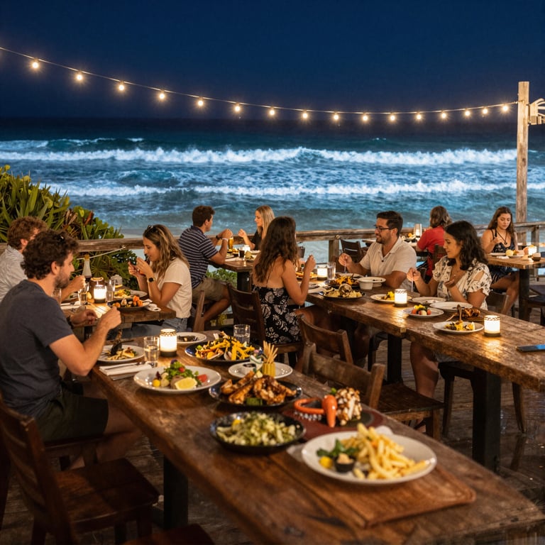 Unwind at 12 Rocks: Best Australian Beach Bars for Nightlife and Fresh Seafood Delights