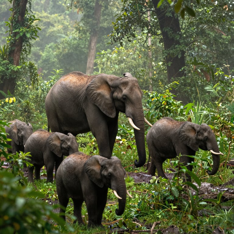 Proteggere gli Elefanti delle Foreste Africane: Strategie per la Conservazione