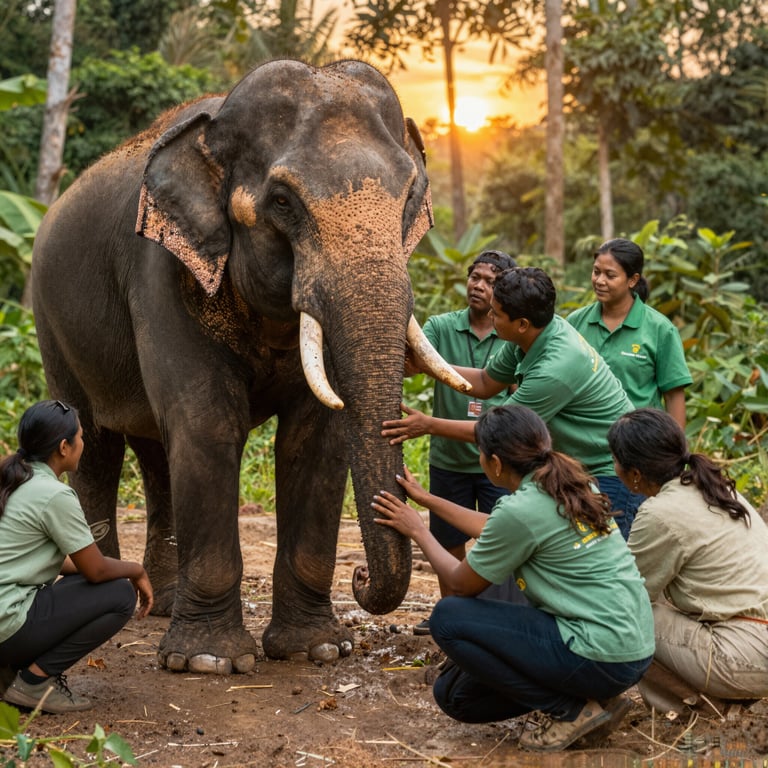 Salvare gli Elefanti in Thailandia: La Dedizione di un'Organizzazione Non Profit