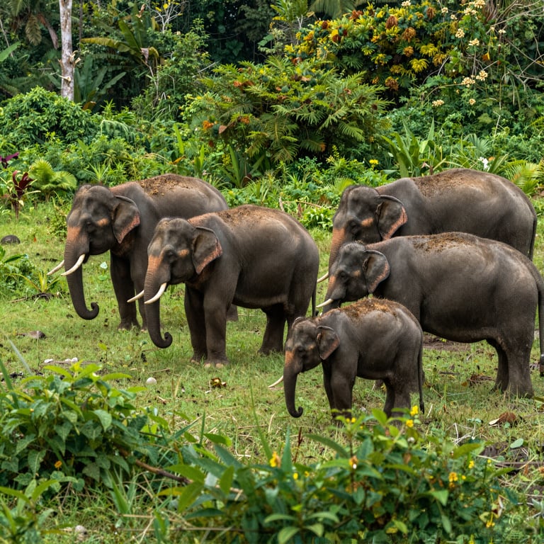 Preservazione degli Habitat Elefantini: Impegni Globali per la Tutela della Fauna Selvatica