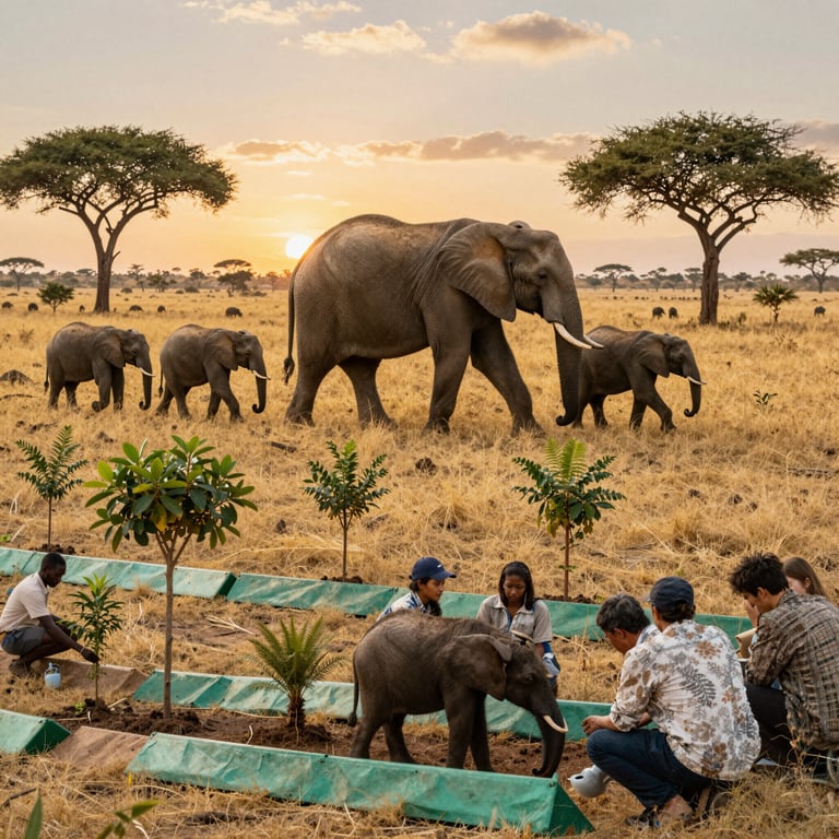 Come Contribuire alla Protezione degli Elefanti Africani Oggi