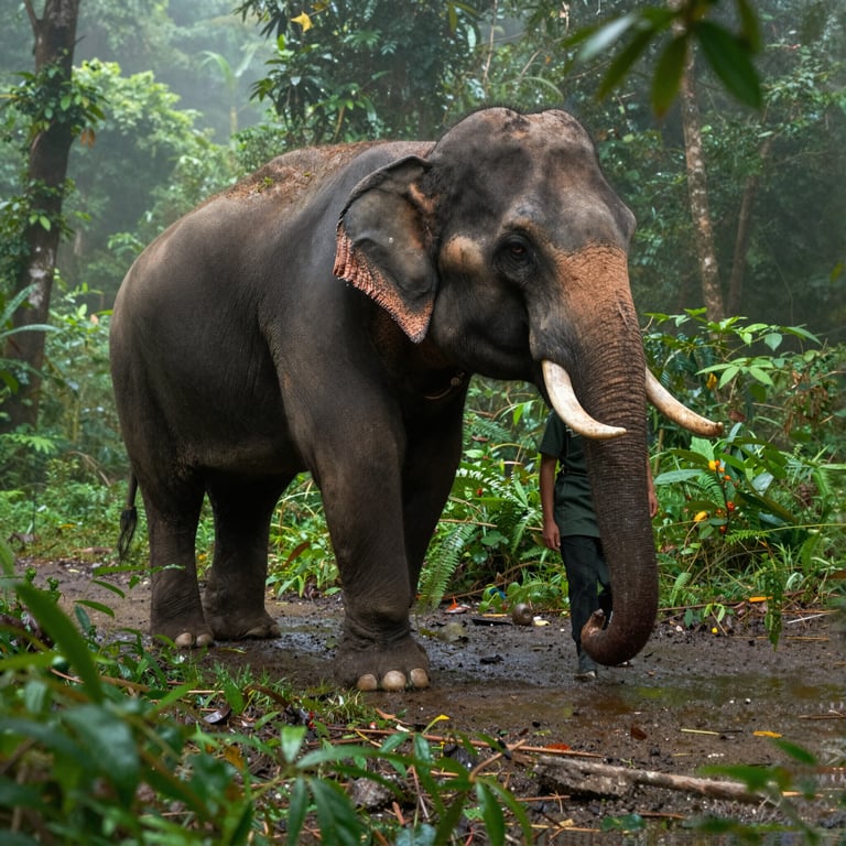 Come Stiamo Salvando gli Elefanti di Foresta Rari in Vietnam