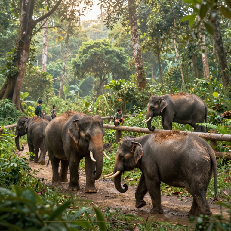 Come Proteggiamo gli Ultimi Elefanti Forestali del Vietnam dalla Scomparsa