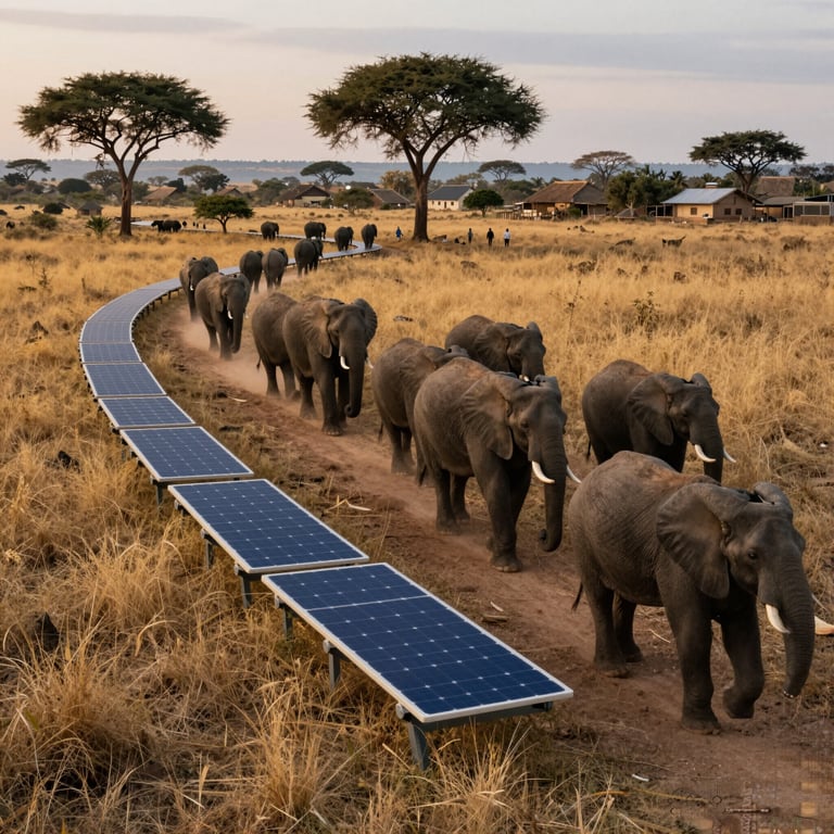 Soluzioni Innovative per Ridurre Conflitti tra Uomini ed Elefanti e Favorire Coesistenza Sicura