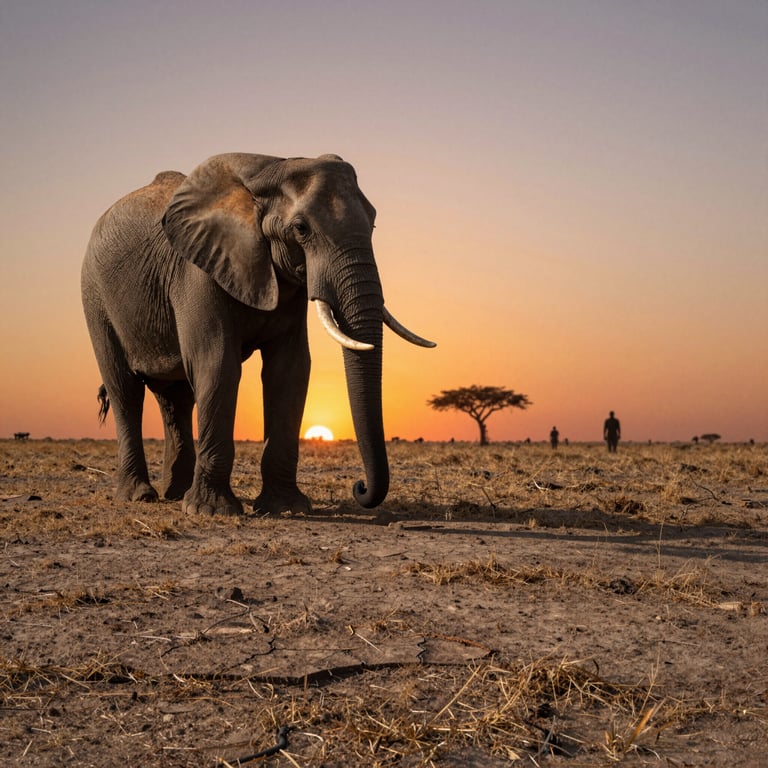 Il Declino Drammatico degli Elefanti Africani: Strategie per Salvarli dall'Estinzione