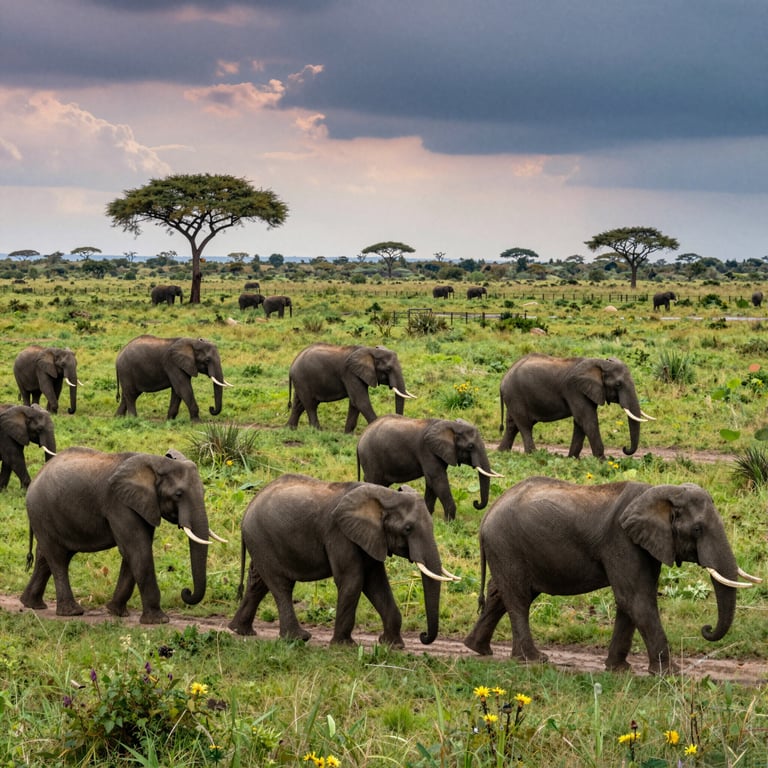 Progetti di Protezione per Elefanti e Rispetto del Territorio Condiviso