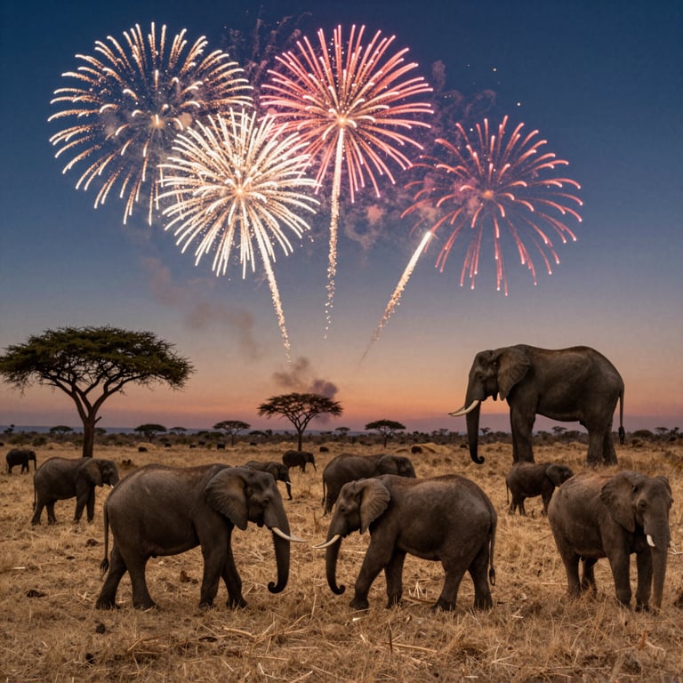 Come i Fuochi d'Artificio Proteggono gli Elefanti dai Bracconieri in Tanzania