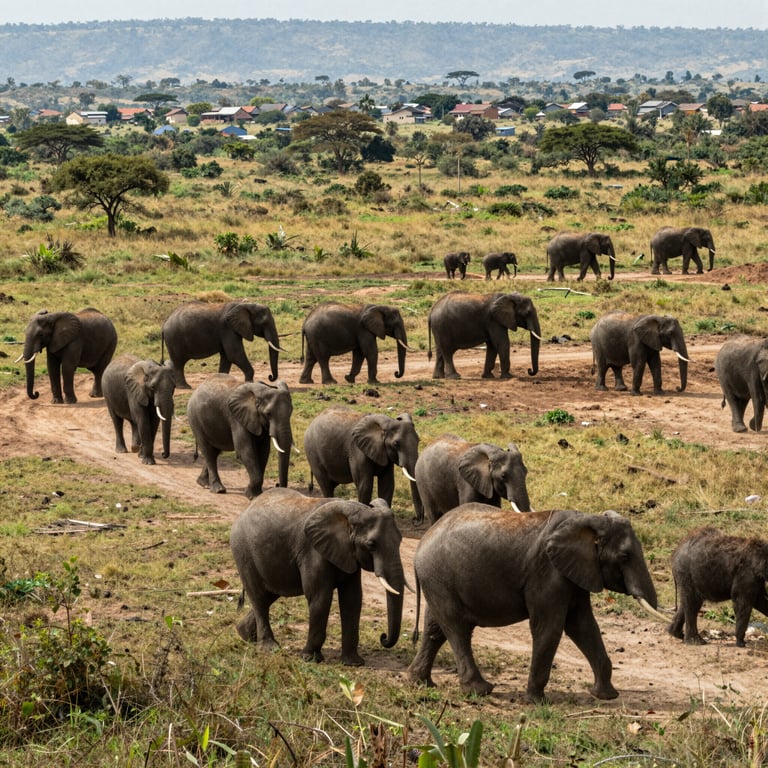 Iniziative Globali per Salvaguardare gli Elefanti dai Conflitti Umani