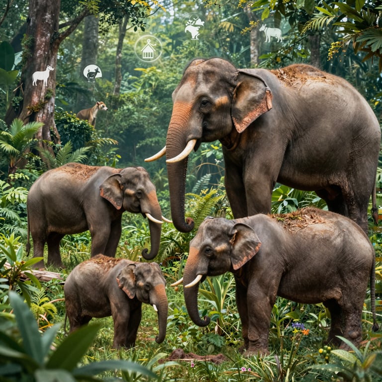 Preservare gli Habitat degli Elefanti: Iniziative Globali per la Conservazione della Fauna