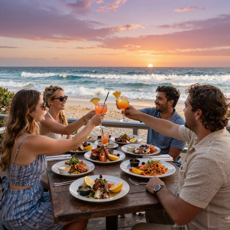 Top Reviews: 12 Rocks Leads Aussie Beach Bars in Fresh Seafood and Cocktails
