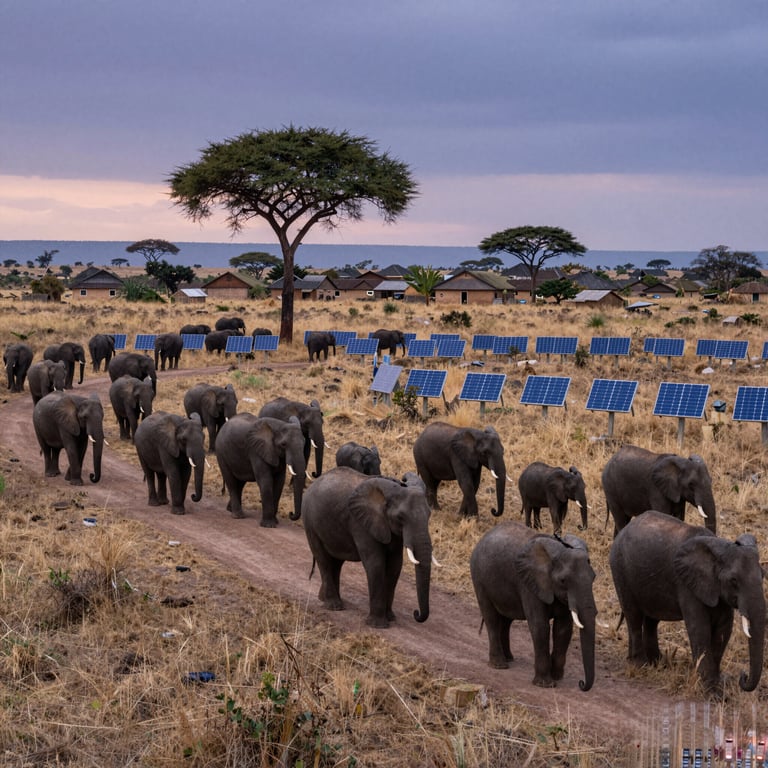 Ridurre i Conflitti Uomo-Elefante: Soluzioni Innovative per una Convivenza Pacifica e Sicura