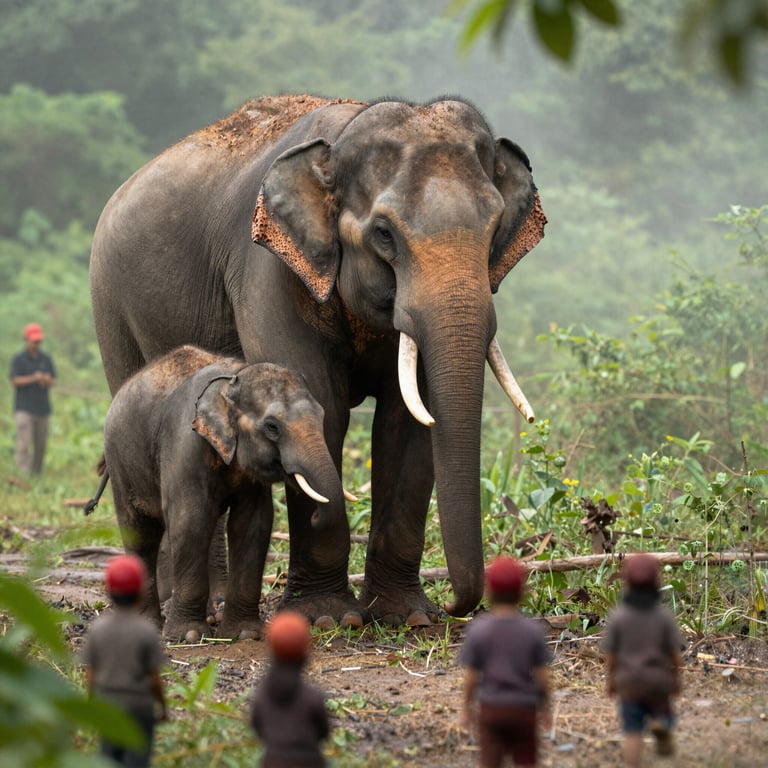 Iniziative di DSWF per Salvare gli Elefanti dalla Scomparsa