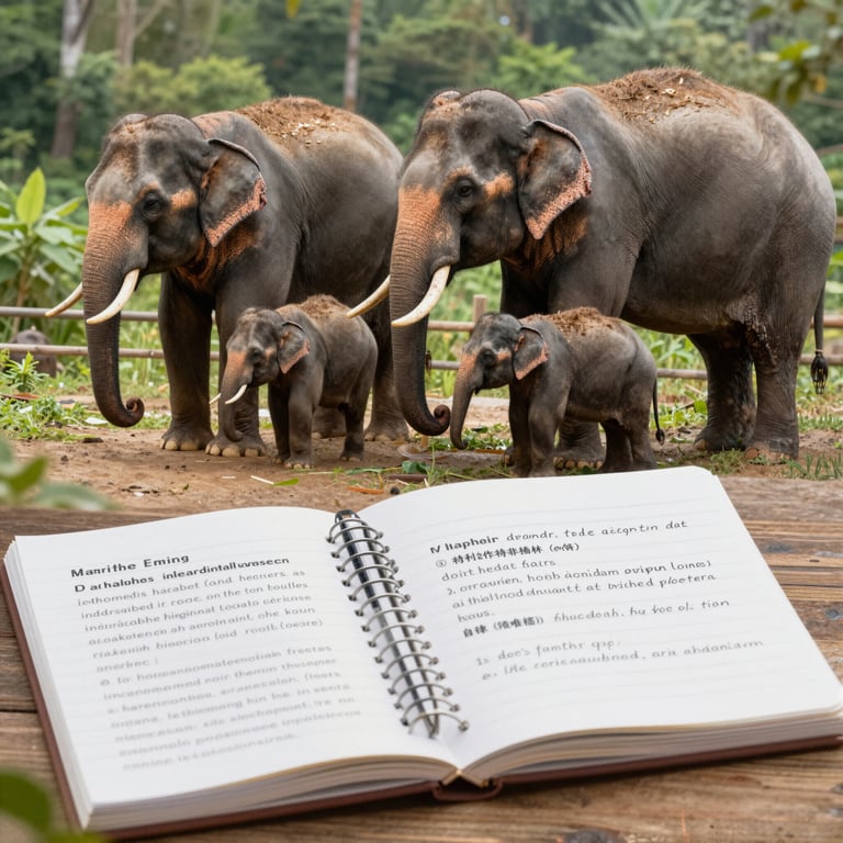 Progettare Protezione per Elefanti Asiatici in Vietnam: Dal Studio all'Implementazione Efficace