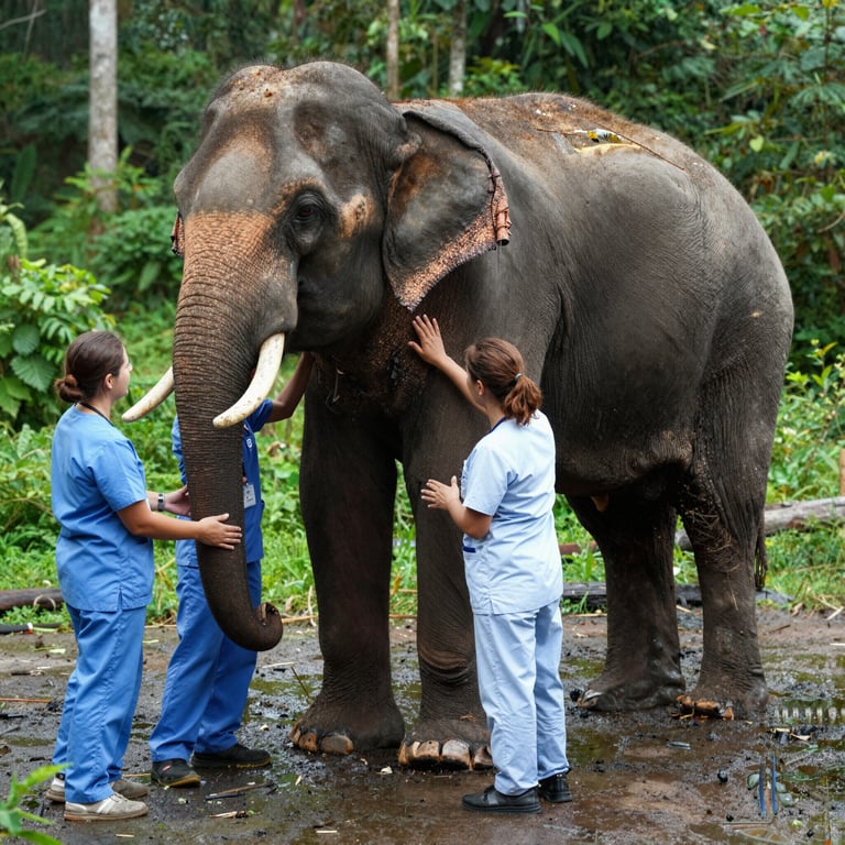 Centro Conservazione Elefanti: Soccorso e Riabilitazione per la Sopravvivenza