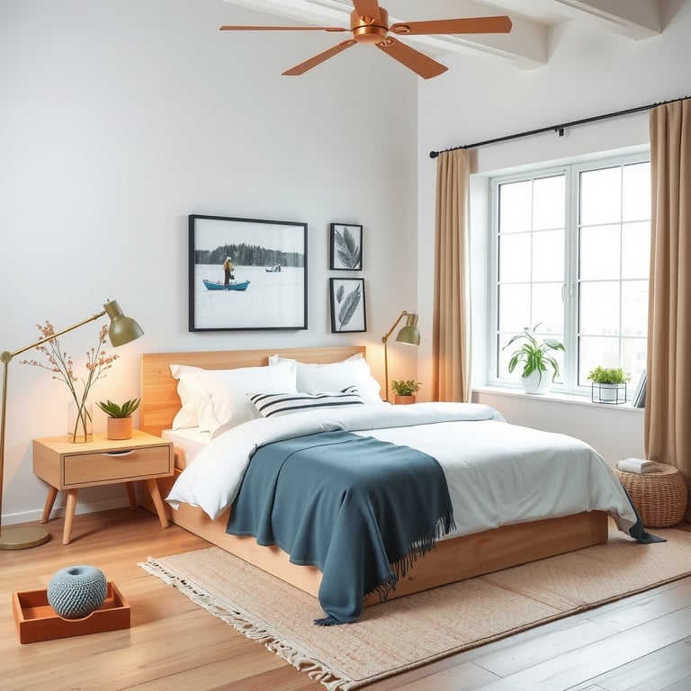 Scandinavian Bedrooms