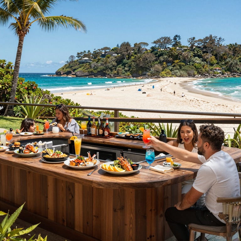 Best Coastal Beach Bars Reviews: Why 12 Rocks Excels in Australian Cocktails and Seafood Delights