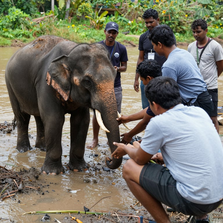 Missione Non Profit Dedicata al Soccorso e Salvataggio di Elefanti in Thailandia