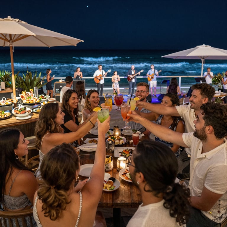 Latest Reviews of 12 Rocks Events: Premier Australian Beach Bar Cocktails and Seafood News