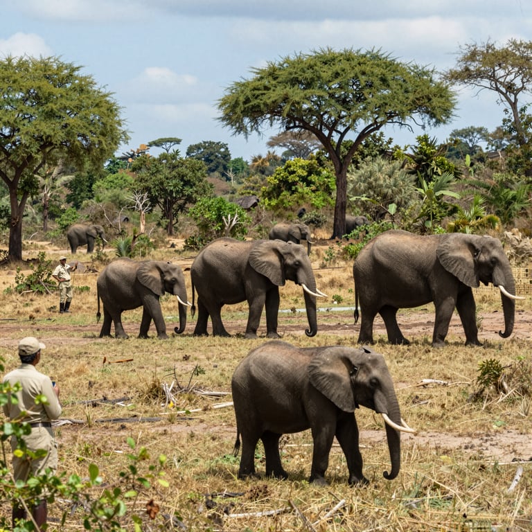 Iniziative per Proteggere gli Ambienti Naturali degli Elefanti Africani