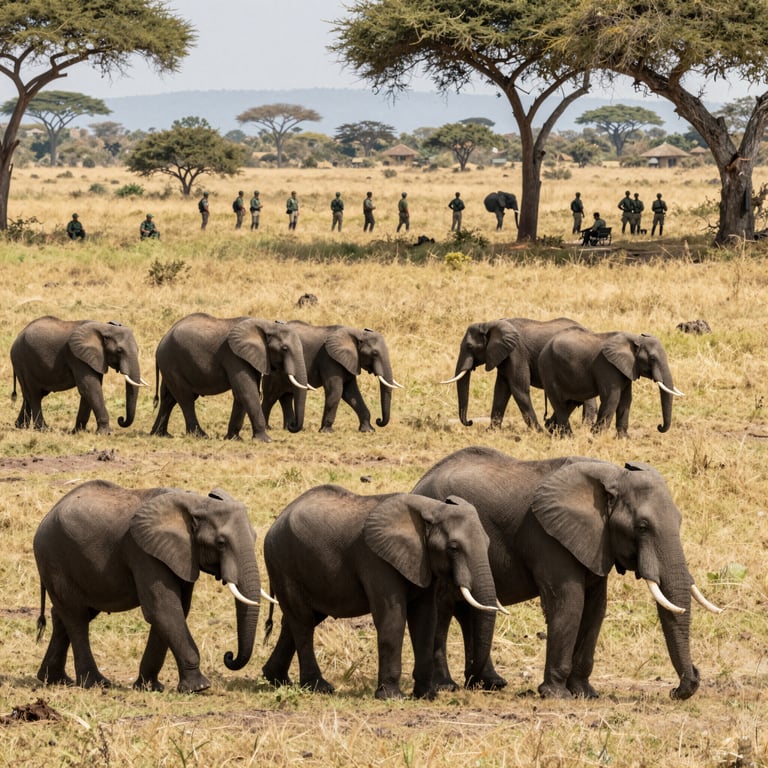 Come il DSWF Tutela gli Elefanti da Minacce Quotidiane