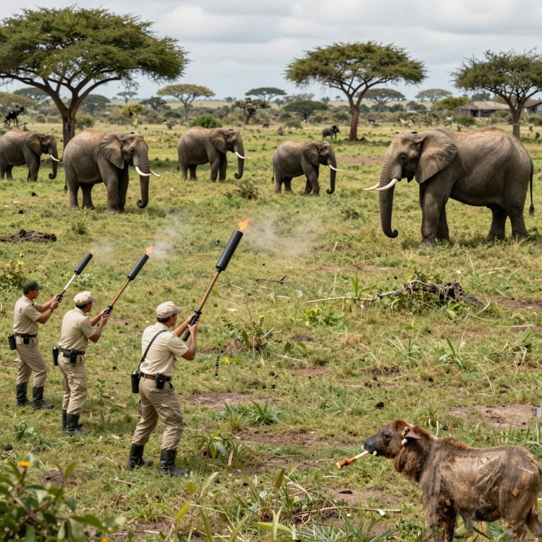 Strategia Innovativa con Esplosivi per Salvare la Fauna Elefantina Tanzaniana