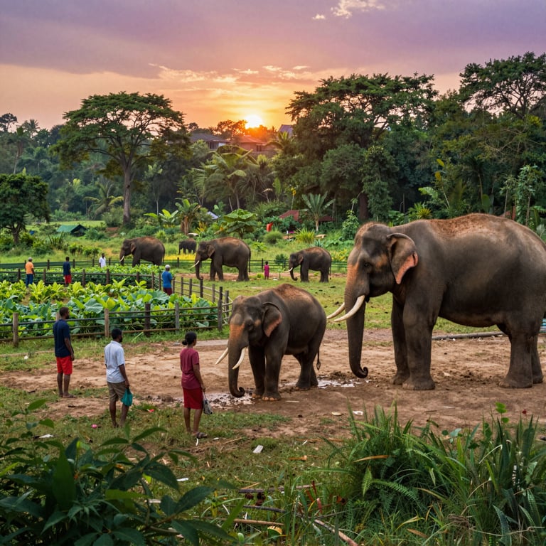 Soluzioni per Ridurre Conflitti Uomo-Elefante e Favorire Coesistenza Pacifica