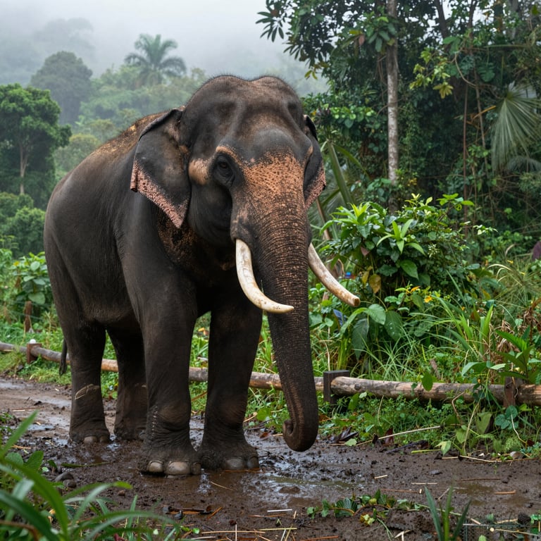 Come Salviamo gli Elefanti della Foresta Rari in Vietnam Oggi