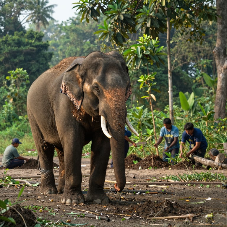 L'Impegno di Organizzazioni Non Profit per Salvare gli Elefanti Asiatici in Thailandia