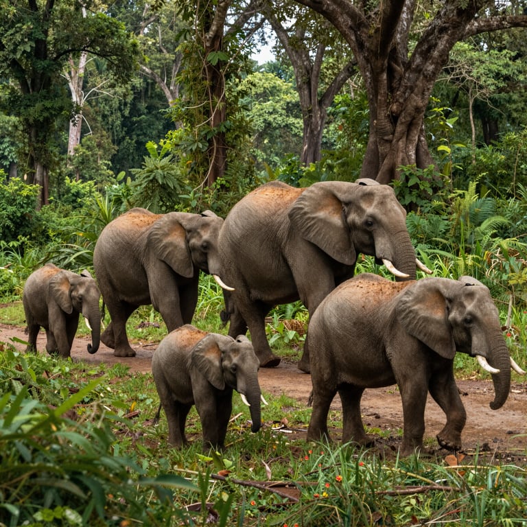 Salvare gli Elefanti Africani: Strategie per la Conservazione delle Foreste