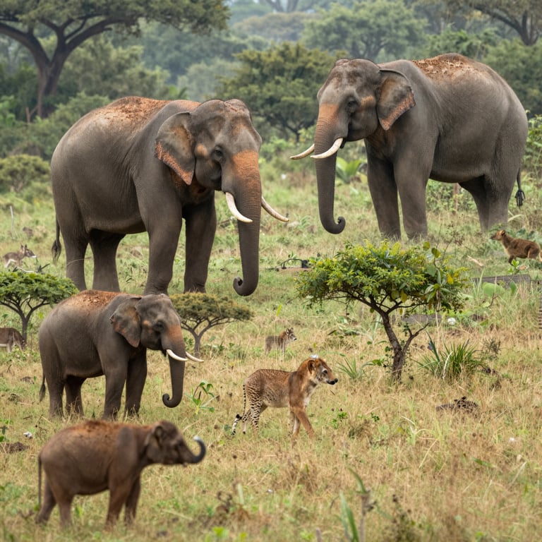 Iniziative Globali per Salvaguardare Elefanti dal Bracconaggio e Preservare Ambienti Naturali
