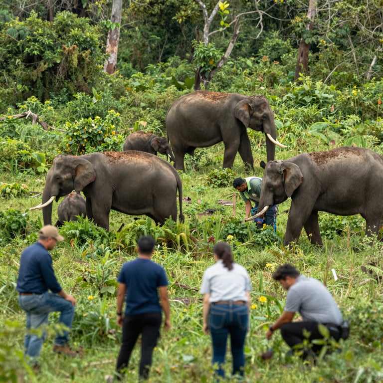 Preservare l'Habitat degli Elefanti: Azioni Urgenti per Specie in Pericolo