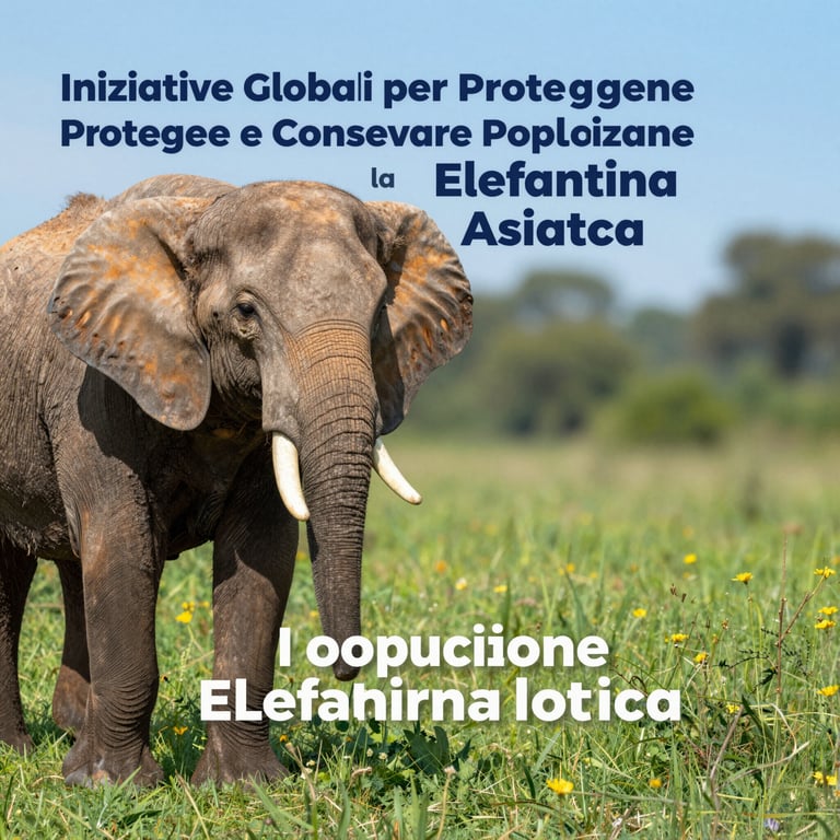 Iniziative Globali per Proteggere e Conservare la Popolazione Elefantina Asiatica