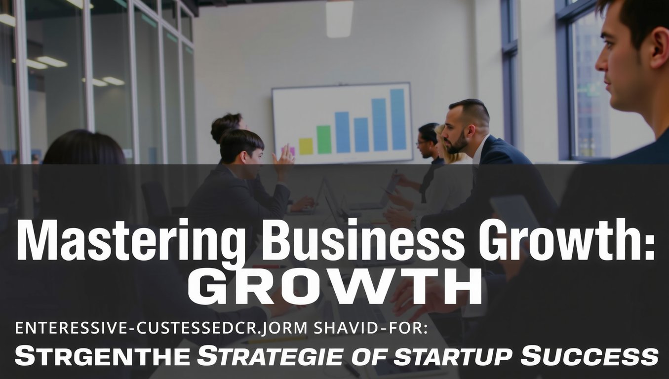 Mastering Business Growth: Strategies for Startup Success