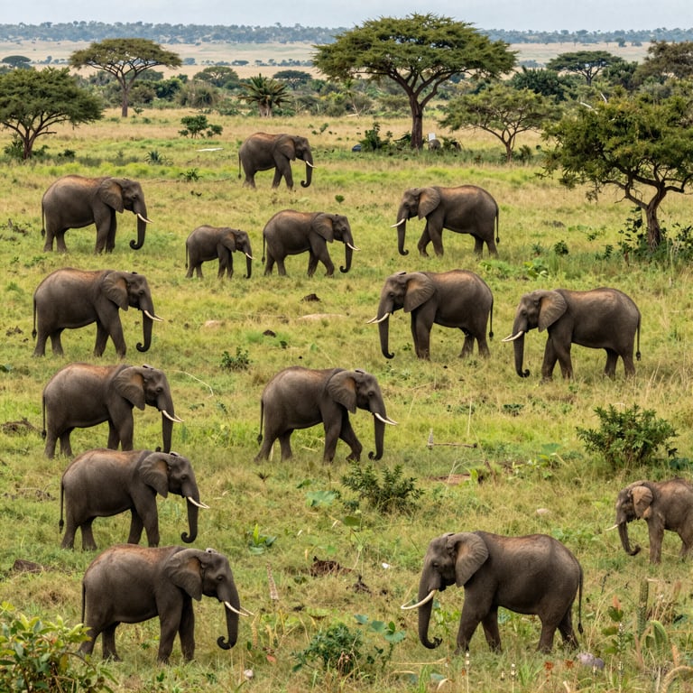 Iniziative Mondiali per la Conservazione degli Elefanti in Pericolo