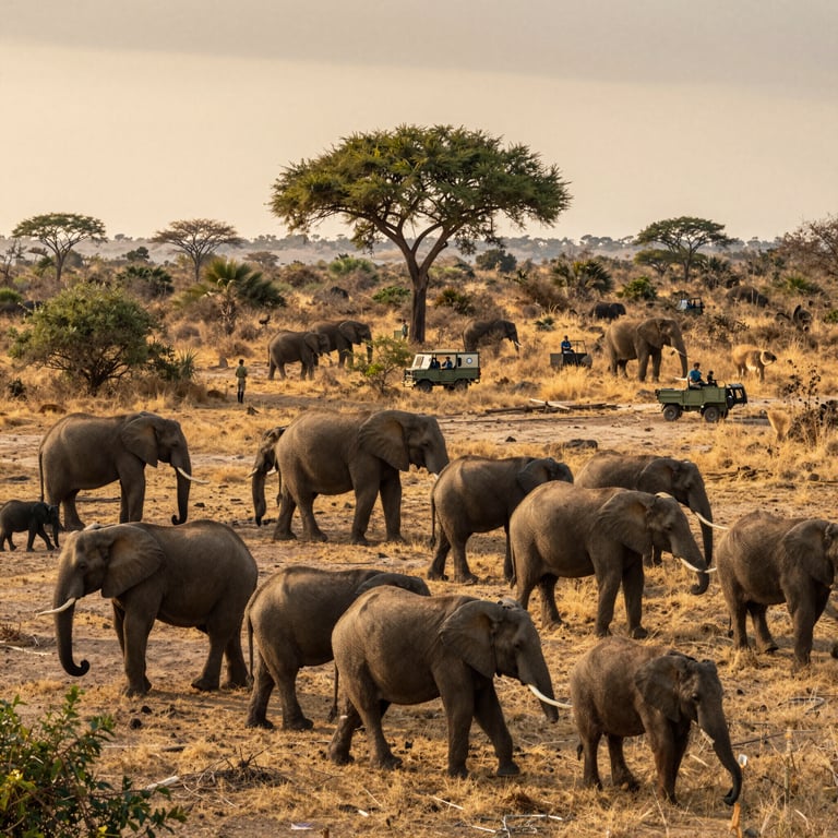 Iniziative DSWF per salvaguardare elefanti da minacce umane